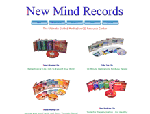 Tablet Screenshot of newmindrecords.com